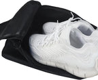 Gloppie Shoe Bags for Travel - Portable Shoes Storage Bag, Shoe Pouch, Shoe Packing Cubes for Men Women - Classic Black