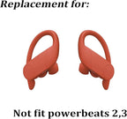 Replacement Eartips Silicone Earbuds Buds Set for Powerbeats Pro Beats Wireless Earphone Headphones,4 Pair (Red)