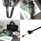 WANLIAN Folding umbrella Travel Umbrella Folding UV Resistance Lace Parasol Umbrella Sun Umbrella For Women Girls sunshades with lace decoration