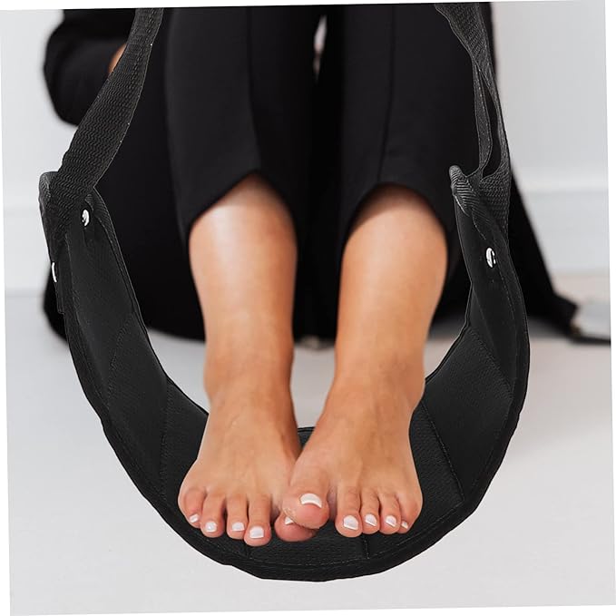 Ciieeo 1set Airplane Footrest Hammock Portable Travel Accessory for Comfortable Leg Support Easy Installation Material for and Car Travel