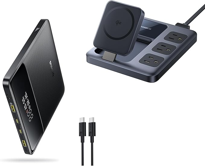 Baseus Blade Laptop Power Bank 100W Nomos 8-in-1 Charging Station 67W