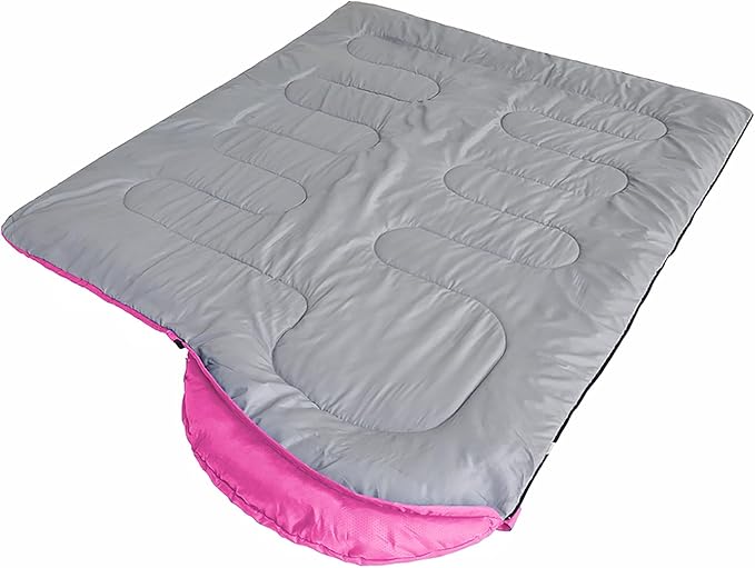 oaskys Camping Sleeping Bag - 3 Season Warm & Cool Weather - Summer Spring Fall Lightweight Waterproof for Adults Kids - Camping Gear Equipment, Traveling, and Outdoors