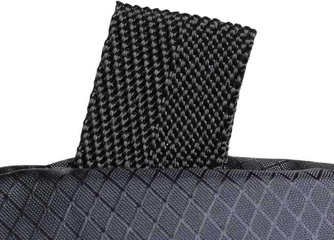 Eagle Creek Pack-It Isolate Shoe Sack - Breathable Shoe Sack for Travel - Lightweight & Portable - Washable - Water-Resistant - Easy-Grab Zipper - Top Handle - Black