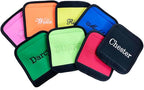 Custom Embroidery Luggage Handle Wrap with Your Name/Text,Personalized Luggage Handle Wraps/Identifiers/Tags/Grips for Travel Suitcase (1PC)