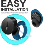 [3 Pairs] Ear Tips Covers for New Bose QuietComfort Earbuds, Sport Anti-Slip EarTips Silicone Anti Scratches Replacement Ear Covers Earbuds Accessories (S/M/L) (Blue)