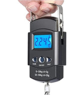 Luggage Weight Scale, 5pcs High-Precision Digital Electronic Scale with Measuring Tape Ruler LCD Digital Luggage Scale Portable 50KG,for Travel