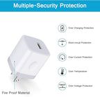 USB Plug Wall Adapter for iPhone,1A/5V Single Port Phone Wall Charger Block Charging Cube Box Brick 3 Pack for iPhone 17e/15 Pro Max/14/13/12/11,Samsung Galaxy S24/S23/S22/S21/S20/S26,Google Pixel 10a