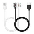 Fit Cloud Pro Smart Watch Charger, 2-Pack(Mdodel A+Model B, Only One Fit) Charging Cable Magnetic USB Charging Cord for FitCloud Pro app Smartwatches(Charging Port spacing 2.8mm)