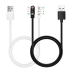 Compatible for ROHS Smart Watch Charger, 2 Pin/2-Pack [Model A + Model B, One fit] 2.8mm Magnetic USB Charging Cable for Smart Watches with ROHS/CE Certification