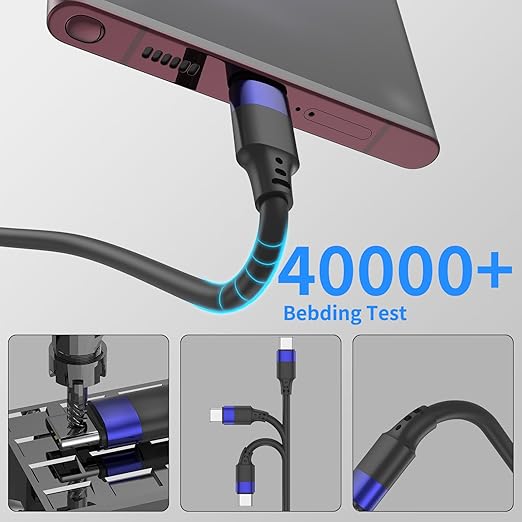 1ft Short USB C Cable for iPhone 15, 10 Pack Bulk USB A to USB C Charger Cord 12 inch, Multipack Type C Cable for Charging Station Compatible with Samsung Galaxy S24 S23 S20 S10 S9 Note 20 10 9