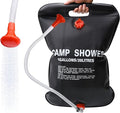 DkOvn Solar Shower Bag, 5 Gallons/20L Camping Shower Bag, Portable Shower Bag with Removable Hose and On-Off Switchable Shower Head for Camping Beach Swimming Outdoor Traveling
