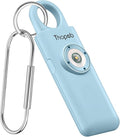 Thopeb– Personal Safety Alarm for Women–135dB Siren, Strobe Light and Rechargeable - Safety Alarm Keychain for Women (Aqua)