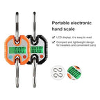 Luggage Weight Scale, Electronic Scale, LCD Backlight, Maximum Weight 150kg Mini Scale,for Travel(Black)