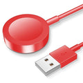 𝟐𝟎𝟐𝟔 𝐔𝐩𝐠𝐫𝐚𝐝𝐞𝐝 for Apple Watch Charger Magnetic Fast Charging Cable [Portable] Magnetic Wireless Charging Compatible with iWatch Series Ultra/10/9/8/7/6/SE/5/4/3/2-[3.3FT] Red