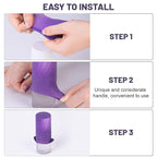 Mrsdry Bottle Covers for Travel, Leak Proofing, Travel Size Container Silicone toiletry sleeves, Leak Locks Travel Accessories for Shampoo Wash Body Bottles and other beauty and personal care(8pcs)