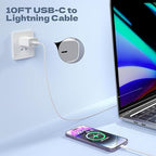 Car Apple Carplay Cable，USB C to Lightning Cable 10FT Compatible with 14 13 12 13 Pro Max XR XS X Charger Cord，Car Charging Cord