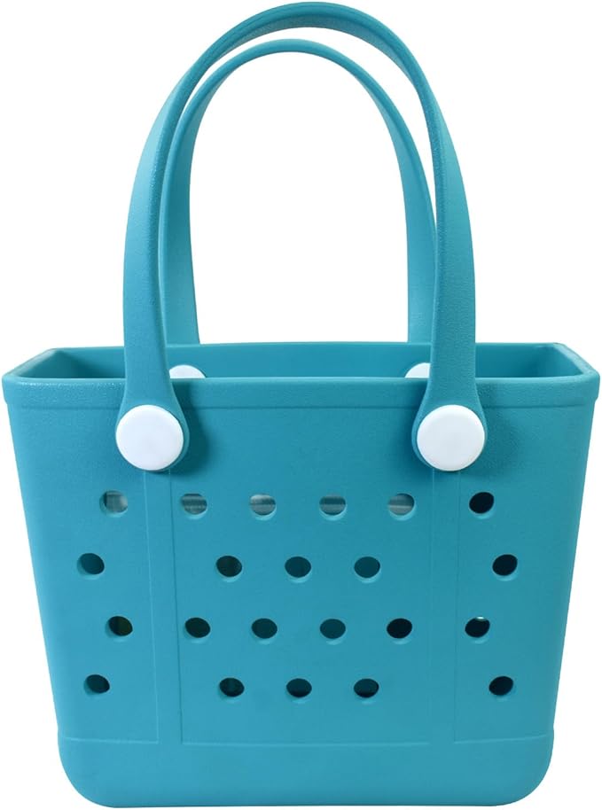 Lightweight Extra large Rubber Beach Bag Small mini Tote Bag for Gym Waterproof medium Open Handbag for Pool Sports