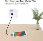 Wall Plug USB 10 Pack, iPhone Charging Block,1A 5V One USB Power Adapter Charge Plug Cube Block Box for iPhone 15 14 13 12 11 Xs XR X 8, Galaxy S21 S20 S10e S9 S8 A71 Note20, LG G8 G6, Google Pixel