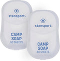 Stansport Camp Soap Sheets- 50 Counts (pack of 2)