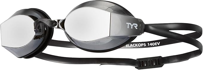 TYR Blackops 140 EV Racing Swim Goggles for Men and Women, Anti-Fog Competitive Swimming Goggles