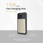 Custom Engraving Power Bank 5000mah,Customized Portable Charger with Name,Logo,Picture,Gift for Employees,Clients(Champagne)