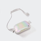Pander Everywhere Belt Bag for Women, Fashion Waist Packs, Crossbody Bags with Adjustable Strap (Iridescent).