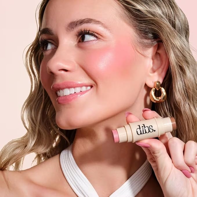 DIBS Beauty On-The-Go Kit | Color: Shade 2, with Mini Desert Island Duo, LoveBeam Setting Spray & Double Standard Primer and Mascara Duo