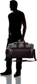 DALIX 17" Blank Duffle Bag Duffel Bag Travel Size Sports Durable Gym Bag