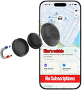 Magnetic Hidden GPS Tracker for Vehicles – 365 Days Battery Life, No Subscription, Car Tracker Device Hidden (iOS Tracker)