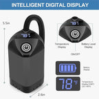 Portable Shower for Camping with 7800mAh Battery, Rechargeable Camping Shower with Intelligent LED Display, 3 Spray Modes, IPX8 Waterproof Outdoor Camp Pump for Hiking, Travel, Car, Pet