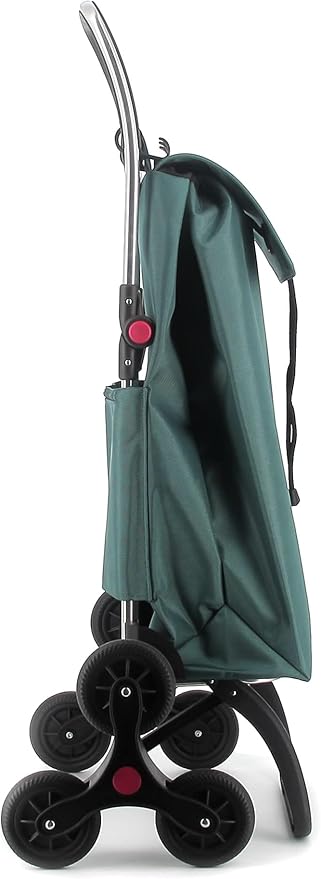 Rolser I-Max MF 6 Wheel Stair Climber Foldable Shopping Trolley - Sea Coast