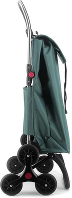 Rolser I-Max MF 6 Wheel Stair Climber Foldable Shopping Trolley - Sea Coast