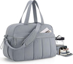 BAGSMART Gym Bag for Women, Duffle Bag for Travel with Wet Pocket, Lightweight Carry on Weekender Duffel, Water Resistant