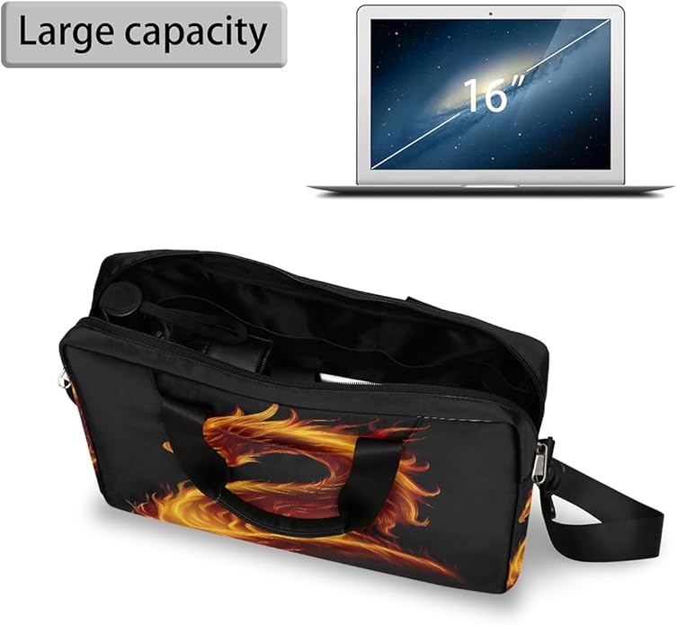 Cute Laptop Shoulder Bag for Women Men, Computer Laptop Bag Laptop Sleeve Case Laptop Satchel Briefcase Carrying Bag QA-1