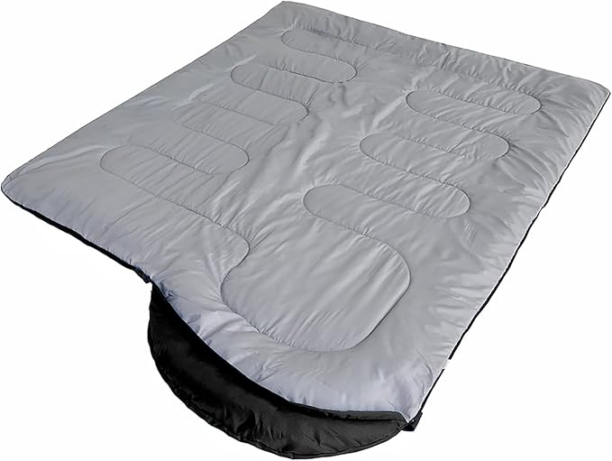 oaskys Camping Sleeping Bag - 3 Season Warm & Cool Weather - Summer Spring Fall Lightweight Waterproof for Adults Kids - Camping Gear Equipment, Traveling, and Outdoors