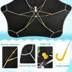 ALAZA Kids Umbrella Stick Umbrellas Cute Umbrella for Boys Girls Toddler UV/Sun Rain Windproof