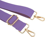 S&loyoe Thickened Solid Color Purse Straps Replacement Crossbody Bag Strap Adjustable Wide Guitar Straps for Handbags 1.5inch