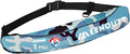 Automatic Inflatable Belt Pack Water Sports Jacket Waist Belt PFD for SUP Paddleboarding Fishing Boating Kayaking（fit 80-330 lbs） (Blue camouflage)