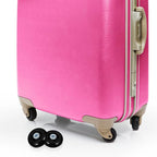 4 Sets Luggage Replacement Wheels - 2.7'' Silent Rubber Wheel Repair Set for Travel Suitcase - with Mounting Accessories Fits Most Standard Luggage Cases