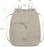 Lee Drawstring Backpack Bag Lightweight Small Gym Swim Beach Bag Water Resistant Sports Sackpack for Men Women, LEE48-002TN