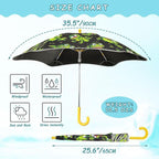 ALAZA Kids Umbrella Stick Umbrellas Cute Umbrella for Boys Girls Toddler UV/Sun Rain Windproof