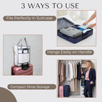 Shoe Bag for Travel, Portable Shoe Organizer, Storage Bag, Shoe Tote Bag for Women and Men