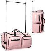 Fanwoli 28" Dance Bag with Garment Rack | Ultra-Light Collection| More Lightweight & Wear-Resistant| Ideal Competition Duffle Bag for Dancers Livestreamer Athletes