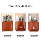 MR.GREEN 3 pcs Nail Clippers Set Stainless Steel Nail Clippers & Slant EDG Toenail Clipper Cutter for Men and Women
