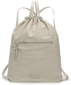 Lee Drawstring Backpack Bag Lightweight Small Gym Swim Beach Bag Water Resistant Sports Sackpack for Men Women, LEE48-002TN
