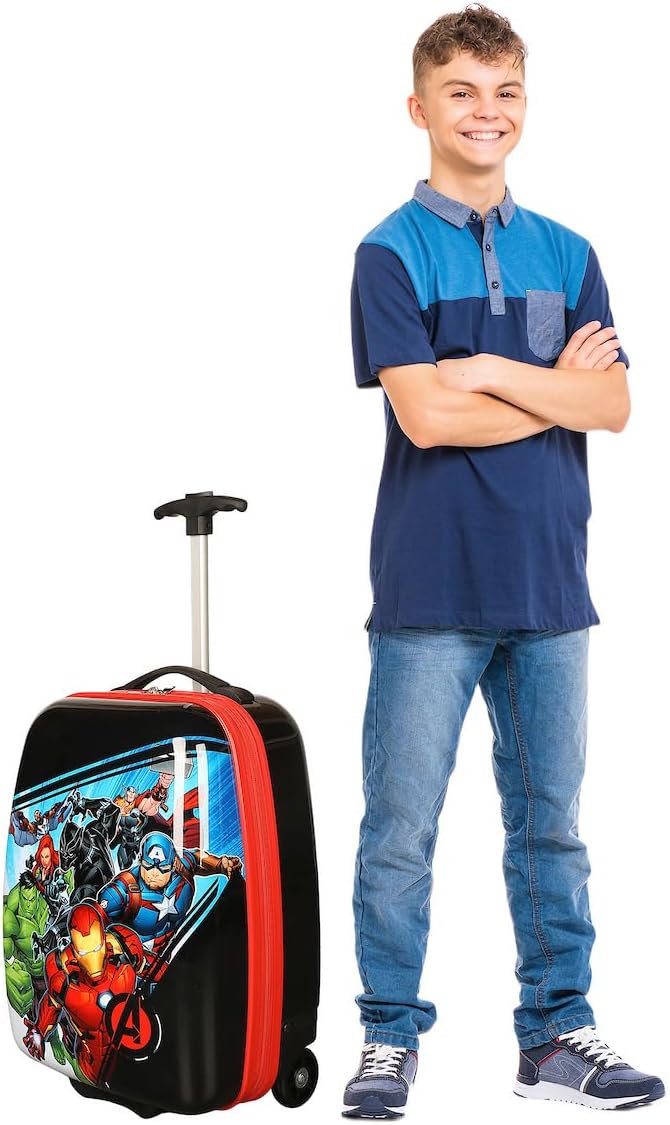 Bioworld Marvel Avengers Group Shot Youth 16.5" 2-Wheel Luggage