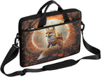 Laptop Shoulder Bag for Women Men, Waterproof Computer Case Messenger Bag Briefcase for Business Office Travel