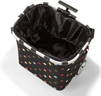reisenthel carrycruiser dots - Portable Shopping Trolley with Sturdy Aluminum Frame, Shoulder Strap and Removable mesh Inner Bag -Water-Repellent