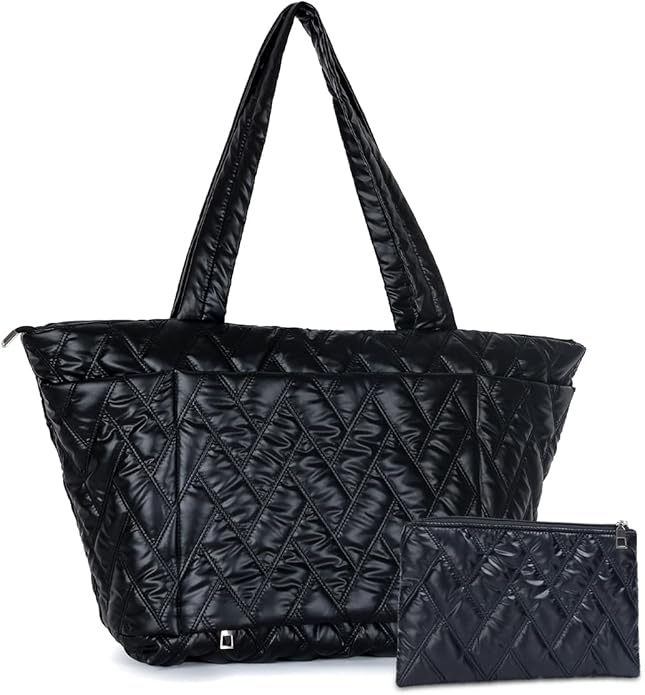 BUG Lightweight Women Laptop Tote Bag for Work, Casual Handbag for Travel Beach College Teacher