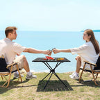 HASIKA Heavy Duty Camping Table- Foldable,Large Size, Ultralight Camping Side Table for Outdoor, Beach, Tailgating, Picnic, Grilling